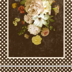 Floral Bouquet Bath Mat Set