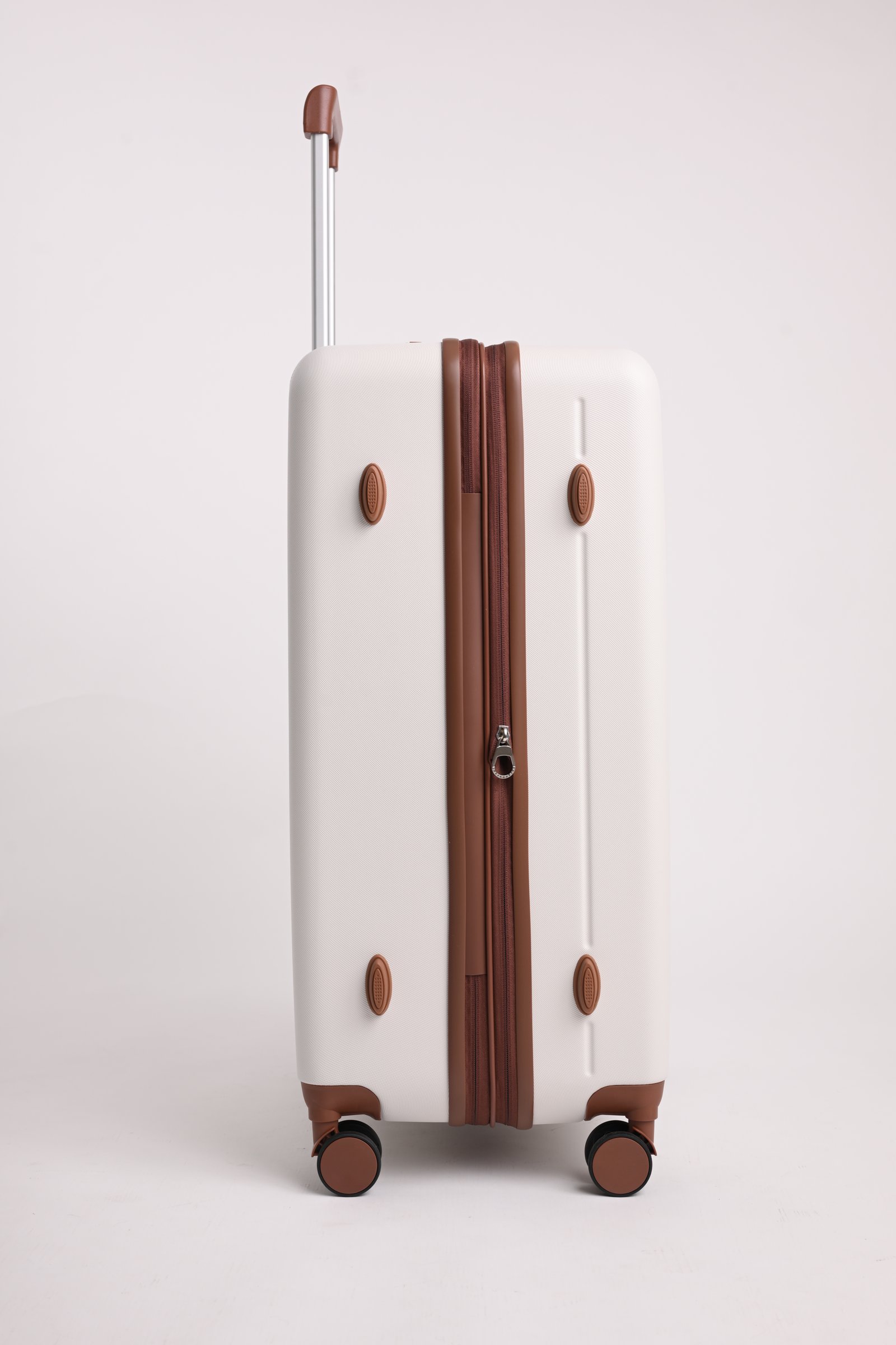 COSTCOZY 3-Piece ABS Luggage Set – Ivory