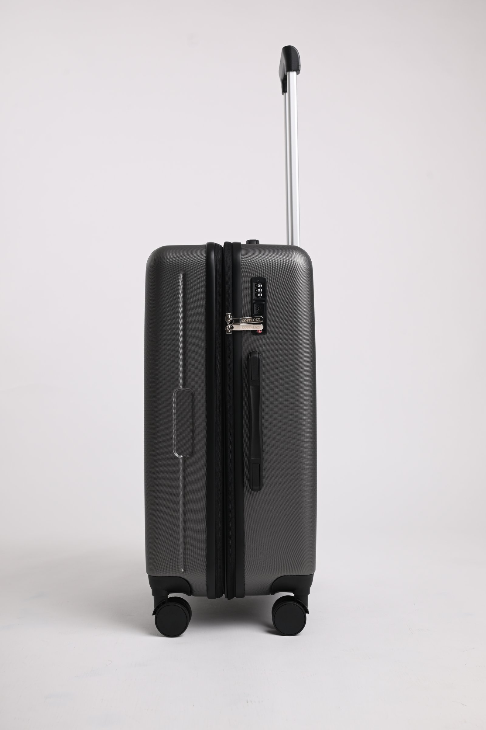 COSTCOZY 3-Piece ABS Luggage Set – Graphite