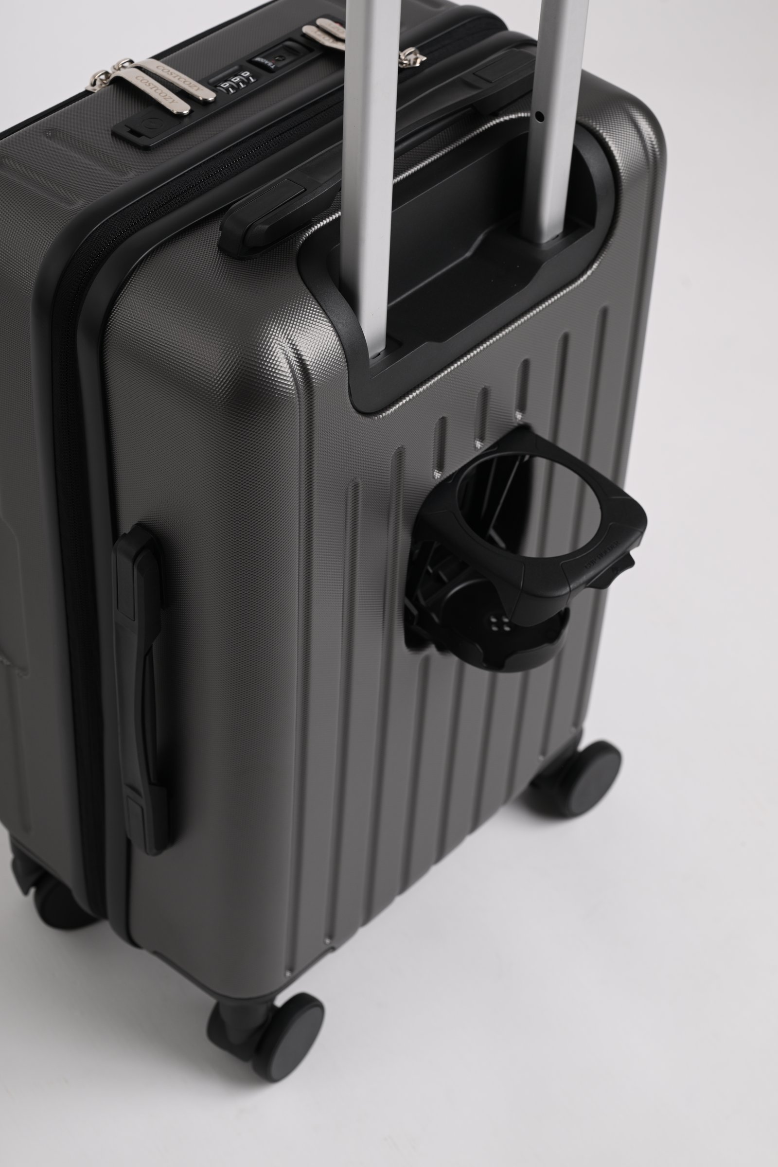 COSTCOZY 3-Piece ABS Luggage Set – Graphite
