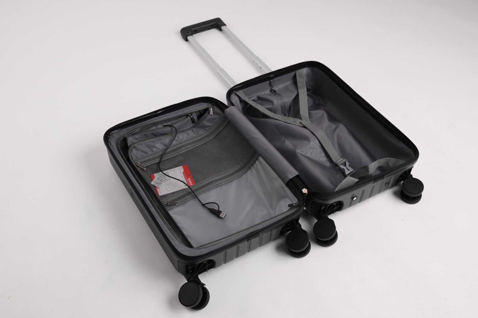 COSTCOZY 3-Piece ABS Luggage Set – Graphite