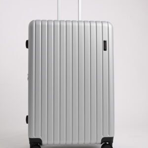 COSTCOZY 3-Piece ABS Luggage Set – Silver