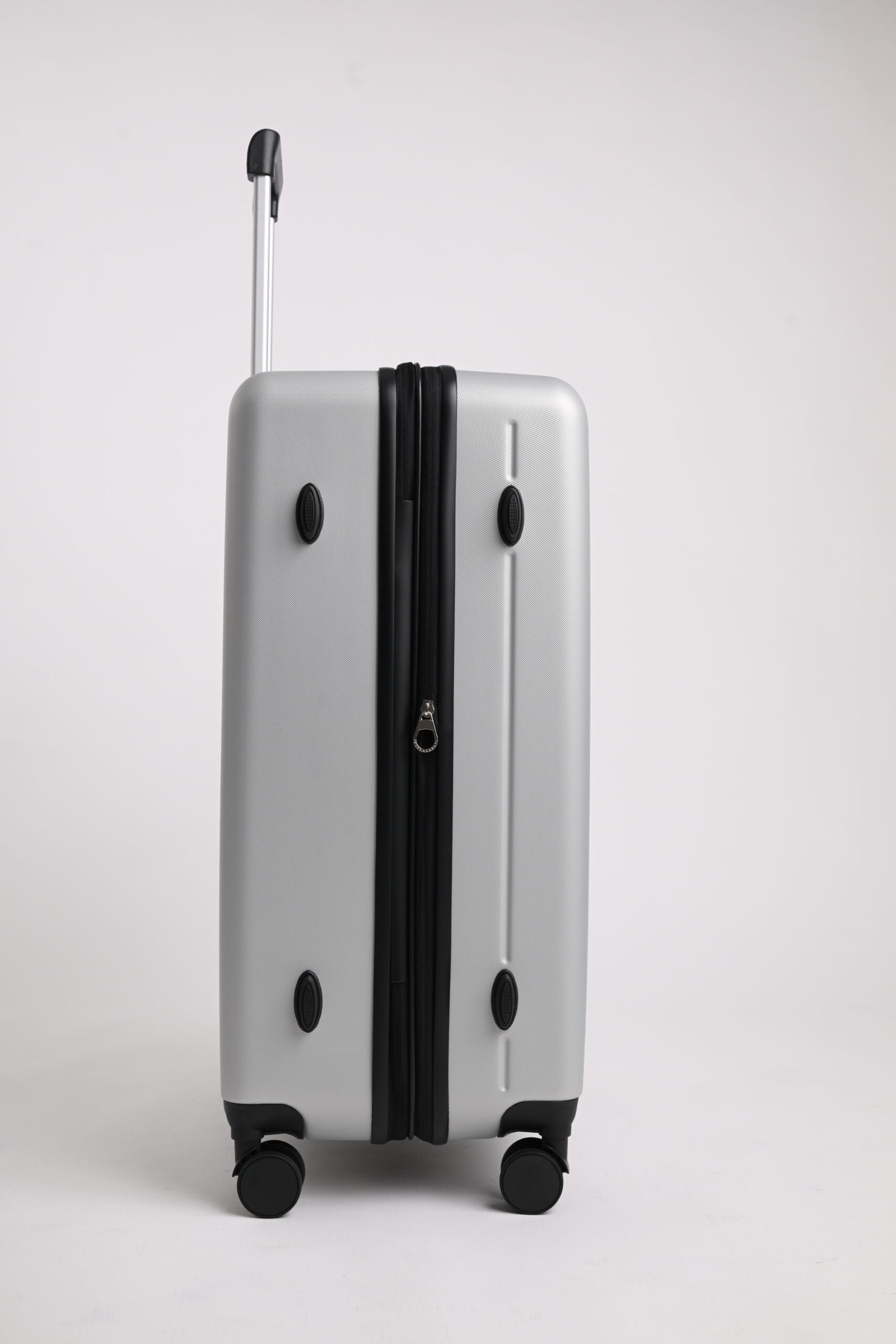 COSTCOZY 3-Piece ABS Luggage Set – Silver