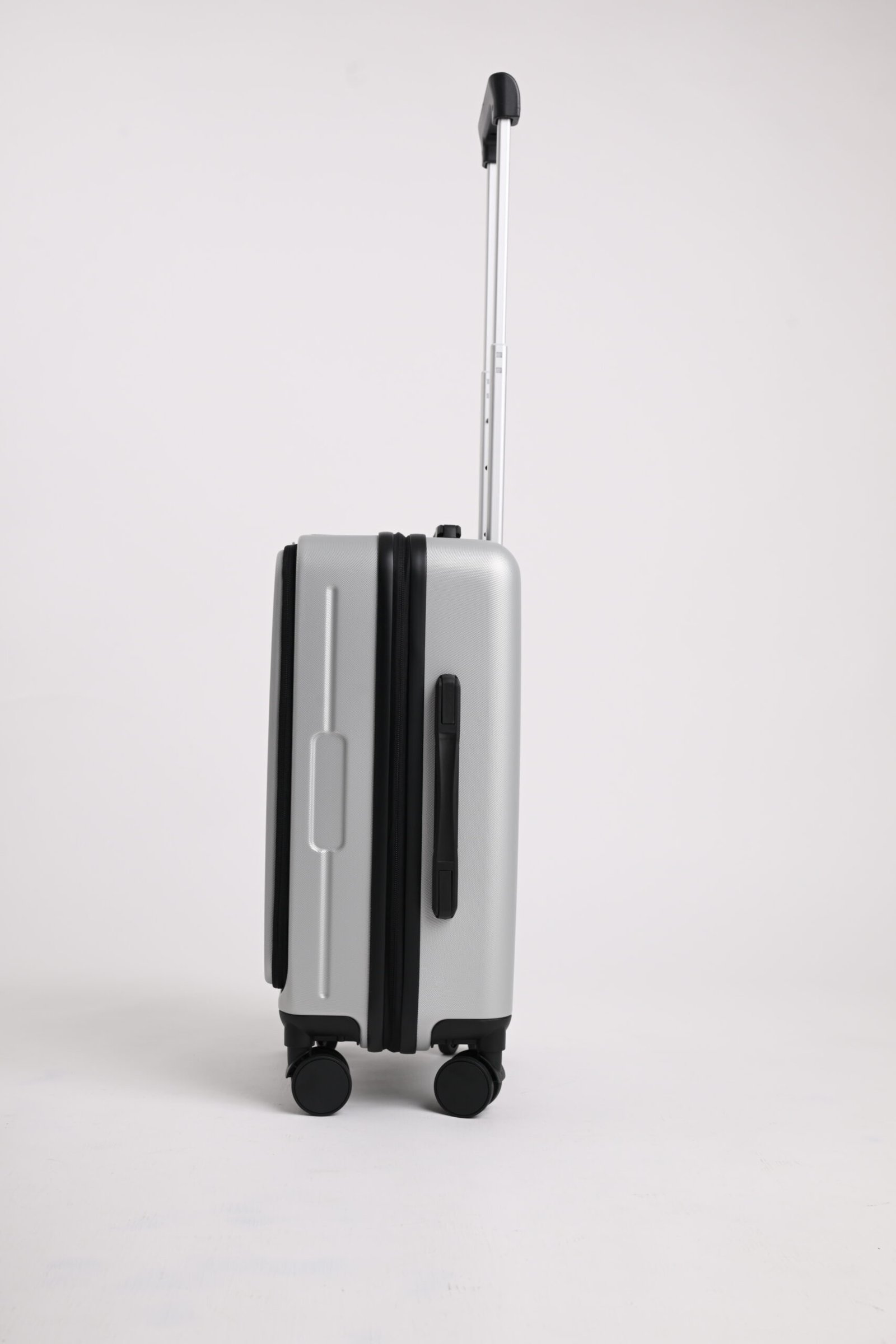 COSTCOZY 3-Piece ABS Luggage Set – Silver