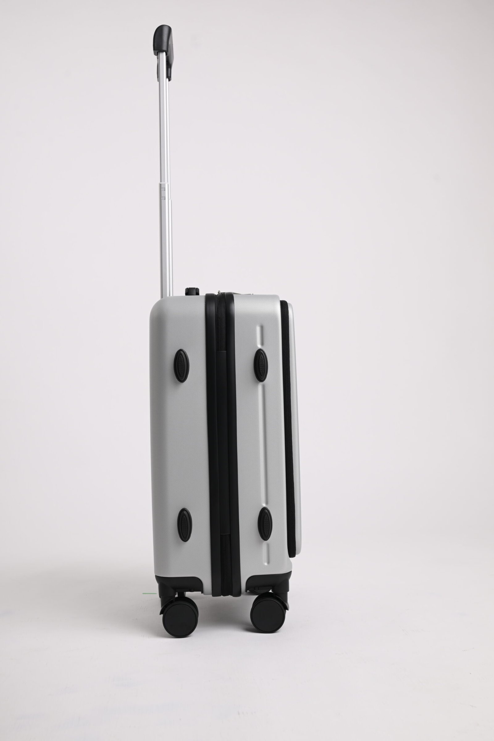 COSTCOZY 3-Piece ABS Luggage Set – Silver