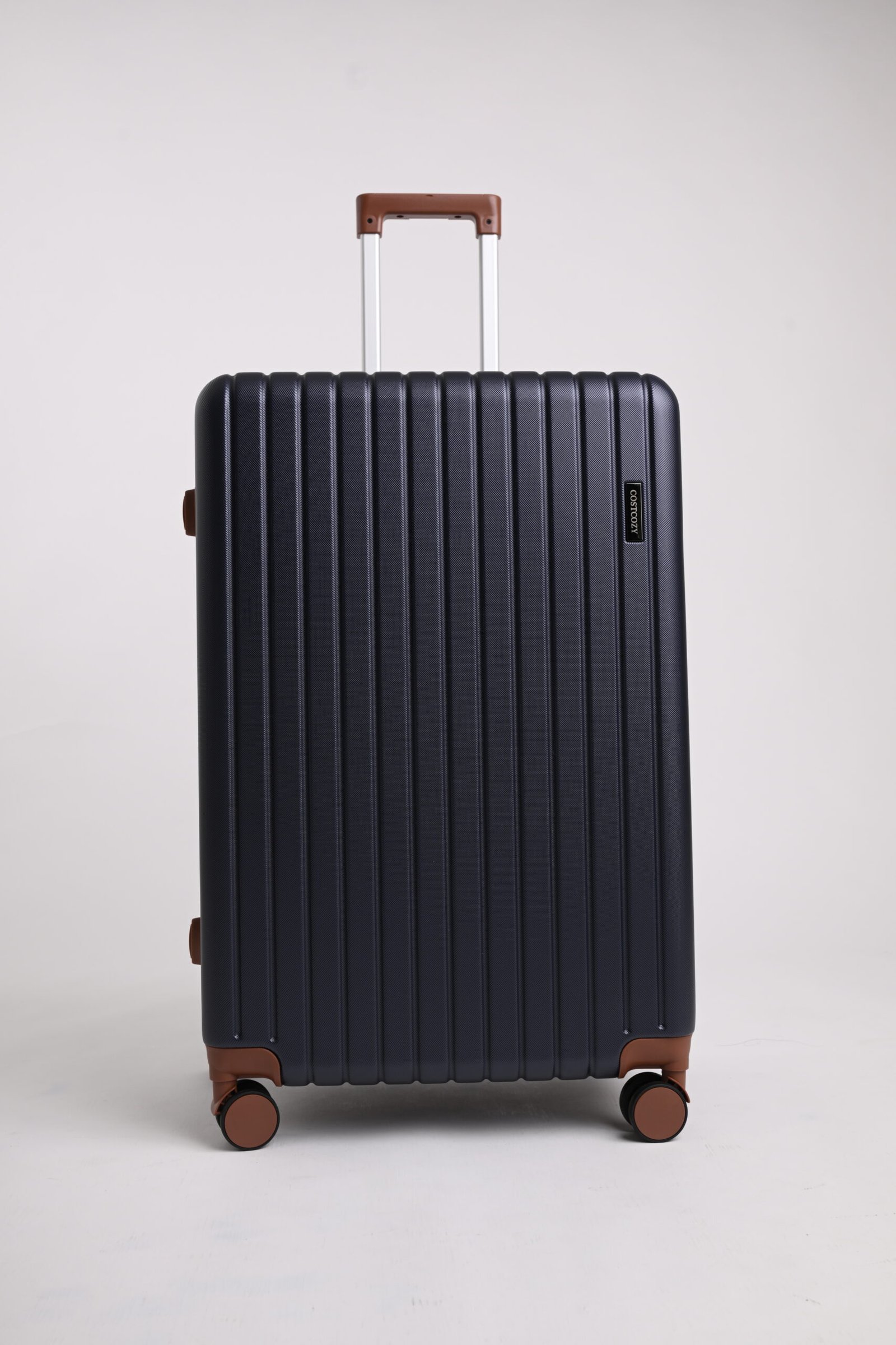COSTCOZY 3-Piece ABS Luggage Set – Navy Blue