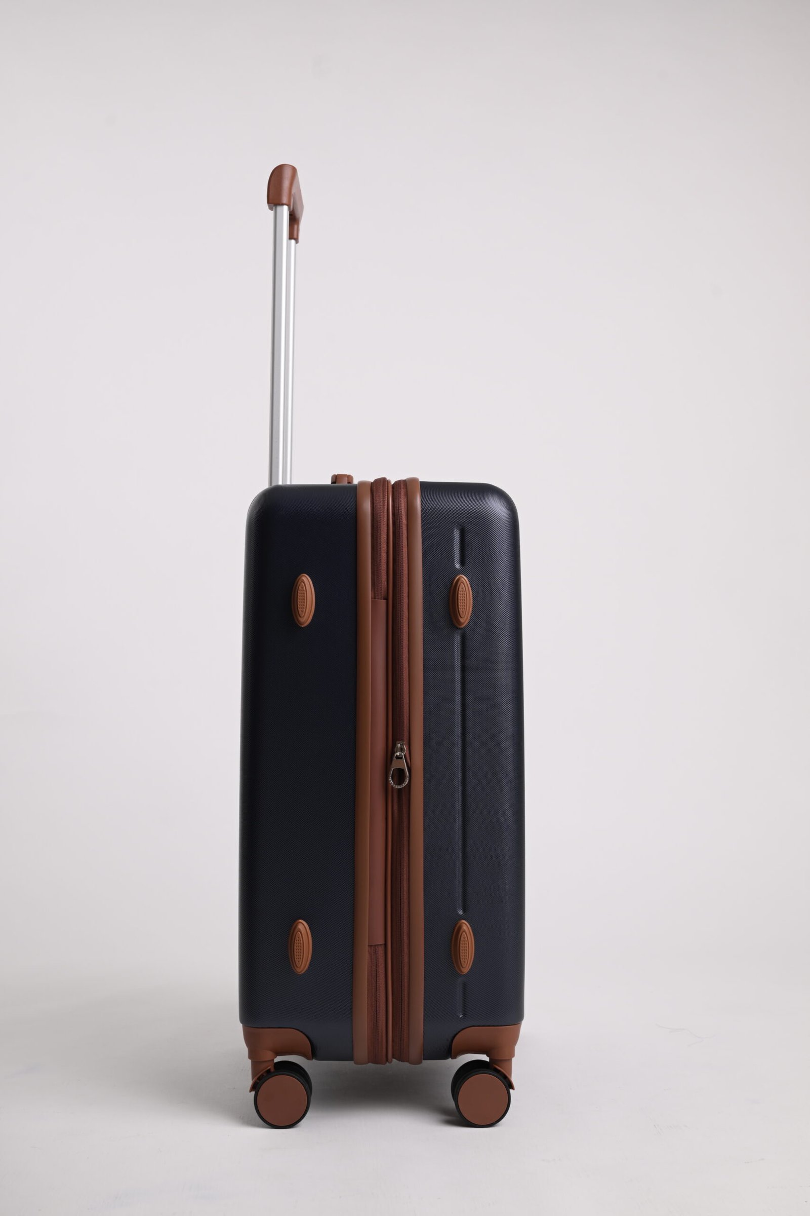 COSTCOZY 3-Piece ABS Luggage Set – Navy Blue