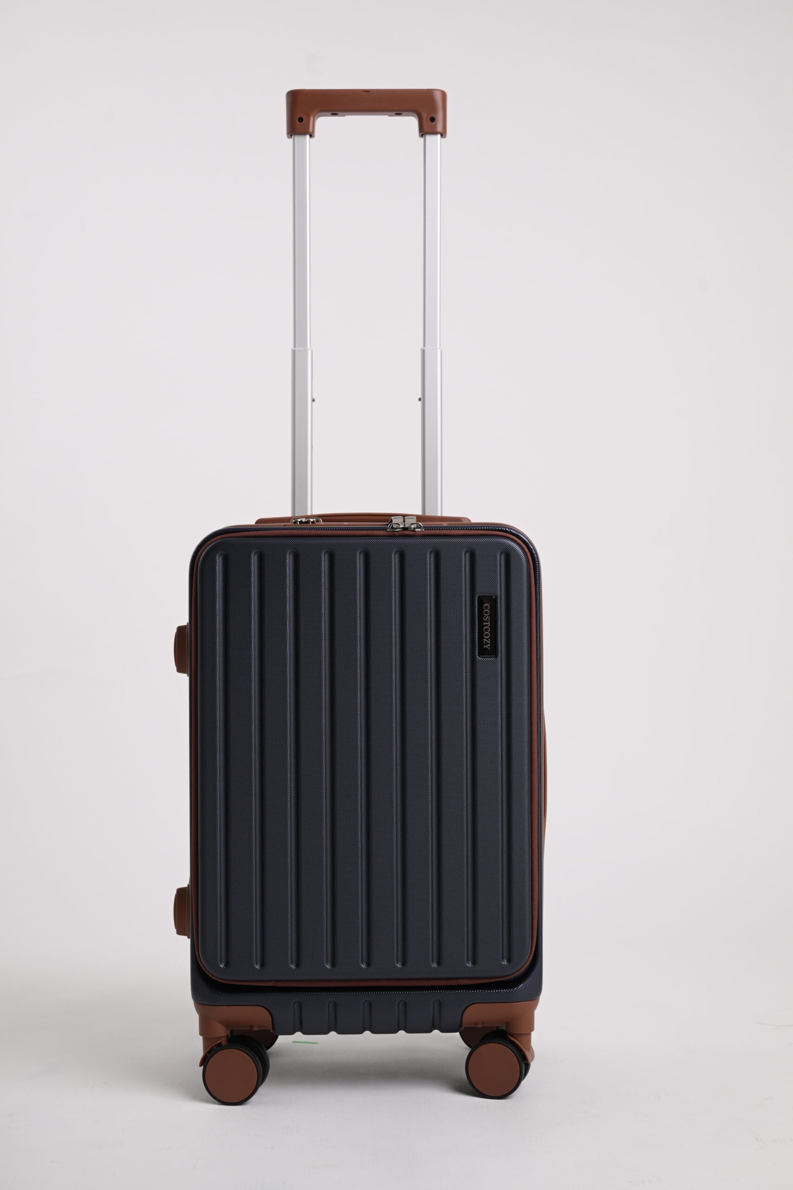 COSTCOZY 3-Piece ABS Luggage Set – Navy Blue