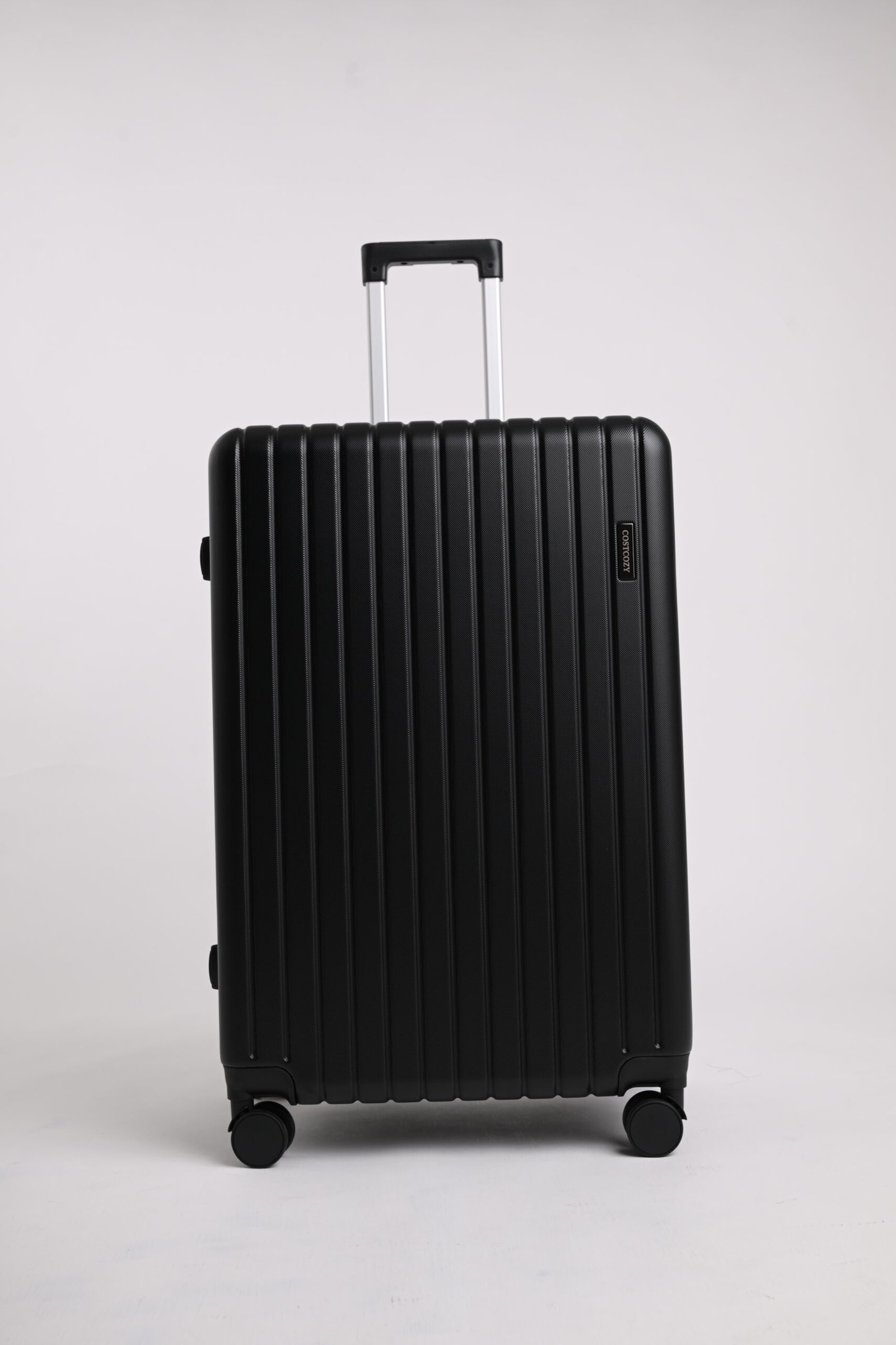 COSTCOZY 3-Piece ABS Luggage Set – Black
